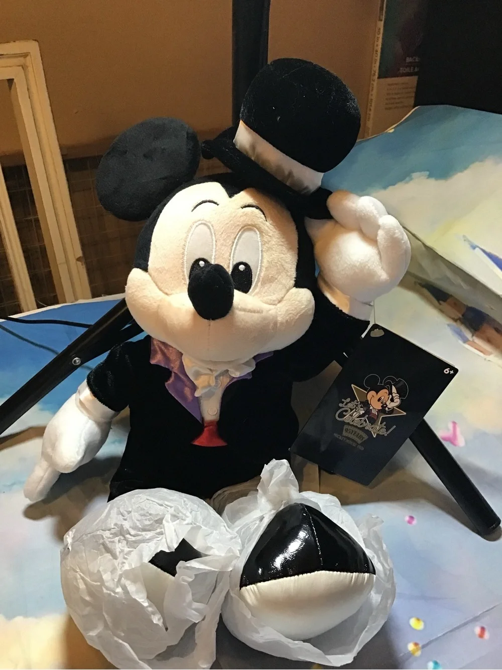 Disney parks Mickey Mouse 95th anniversary limited edition plush -NWT